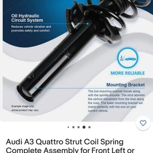 Audi A3 2016 compatible strut